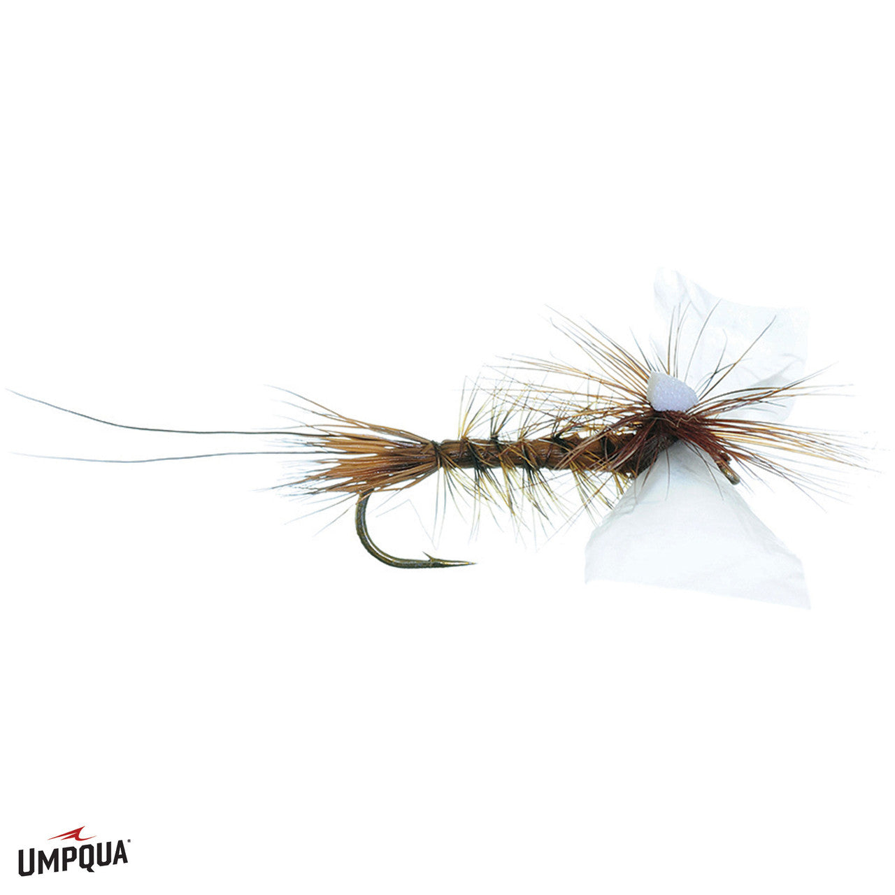 BROWN DRAKE CLEAR WING SPINNER  #8