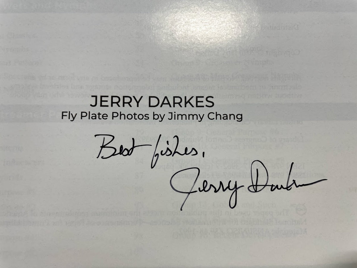 Essential Flies for the Great Lakes Region: Patterns, and Their Histories, for Trout, Steelhead, Salmon, Smallmouth, Muskie, and More By Jerry Darkes - Autographed