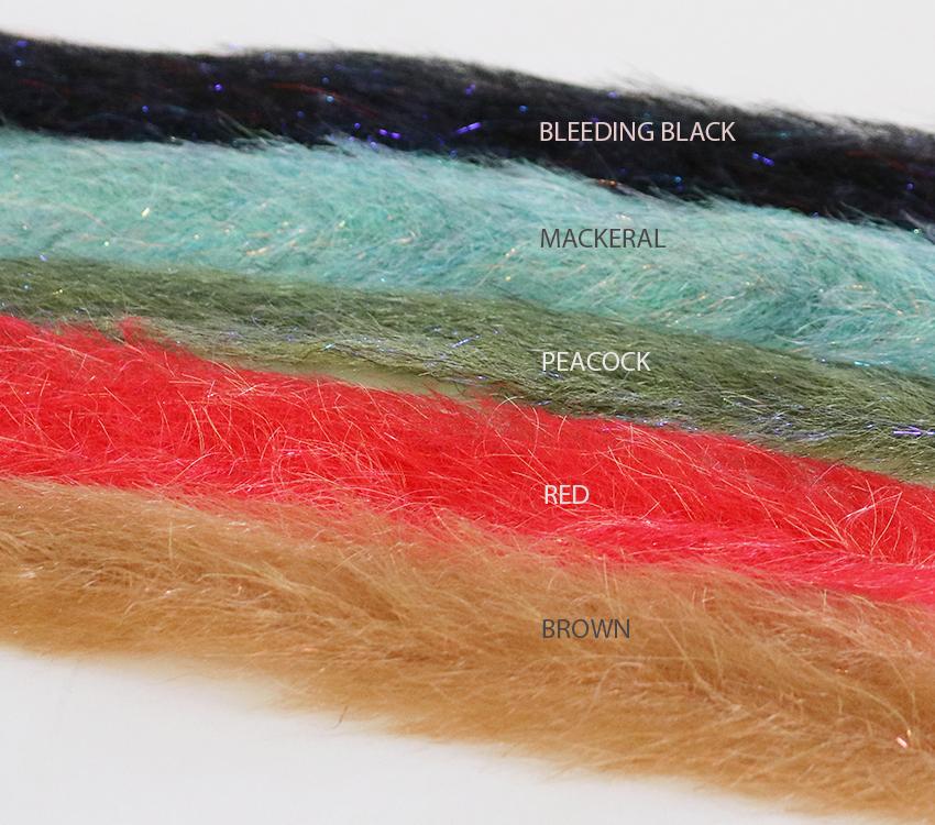 RD Fly Fishing SF Flash Blend Baitfish Brush