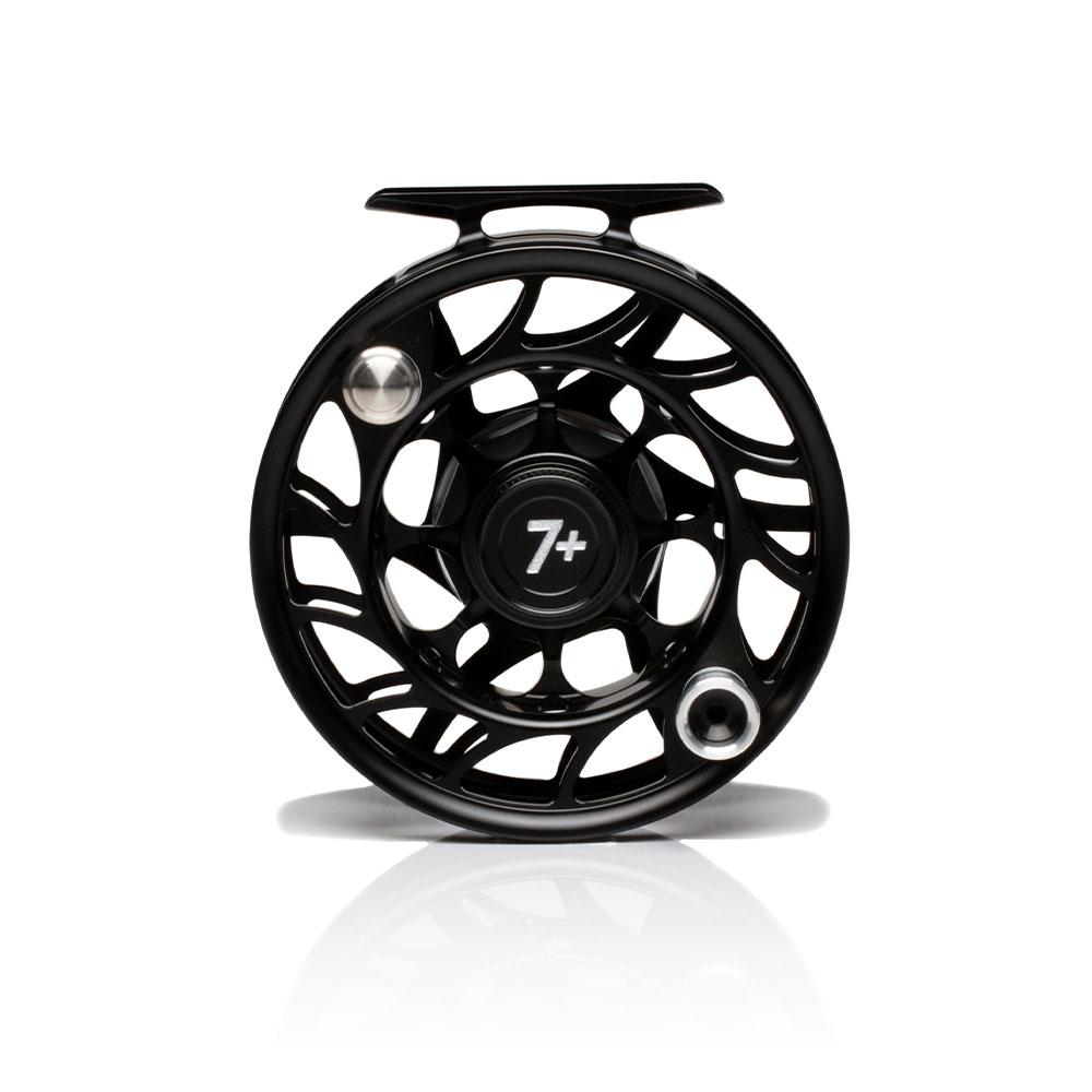 Hatch Iconic Fly Reel - Large Arbor 7+ Black/Silver
