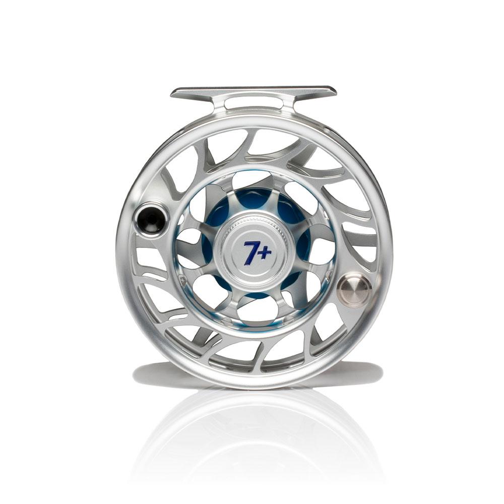 Hatch Iconic Fly Reel - Large Arbor 7+ Clear/Blue