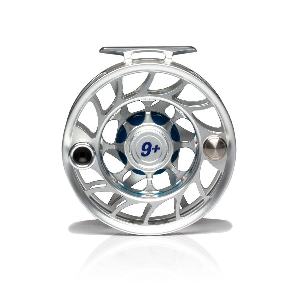Hatch Iconic Fly Reel - Large Arbor 9+ Clear/Blue