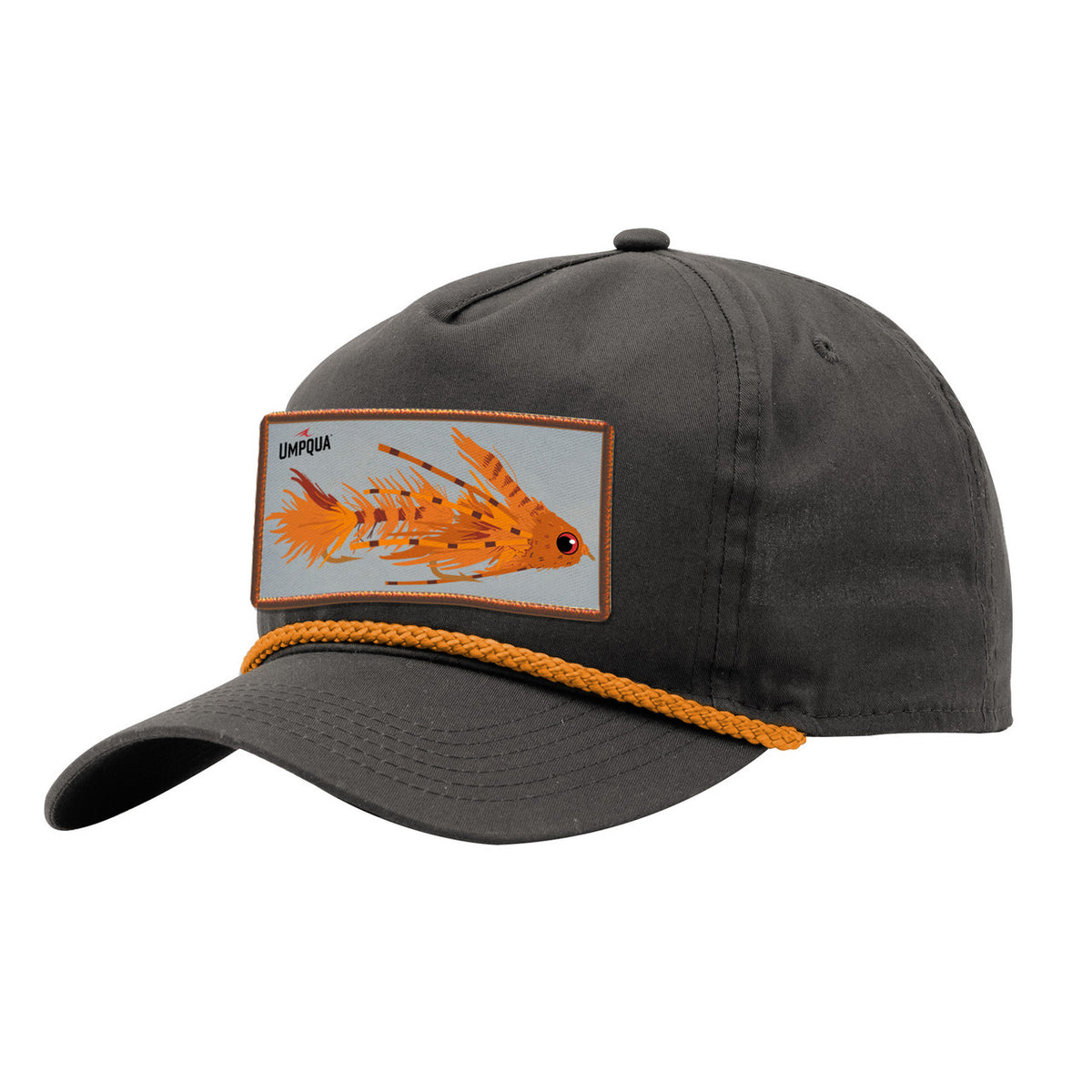 UMPQUA MEAT SLINGER ROPE HAT GREY/ORANGE
