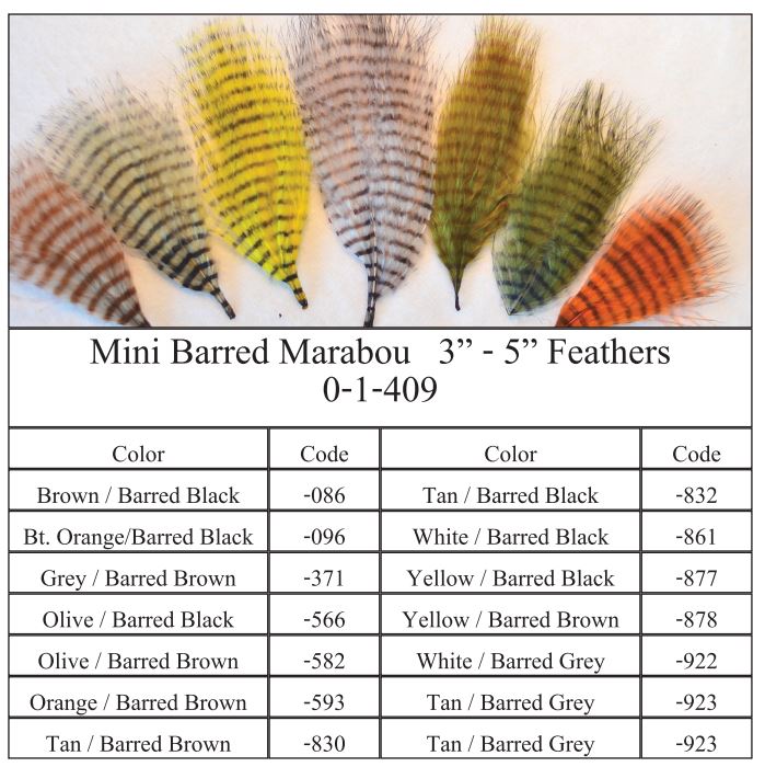 MFC Mini Barred Marabou