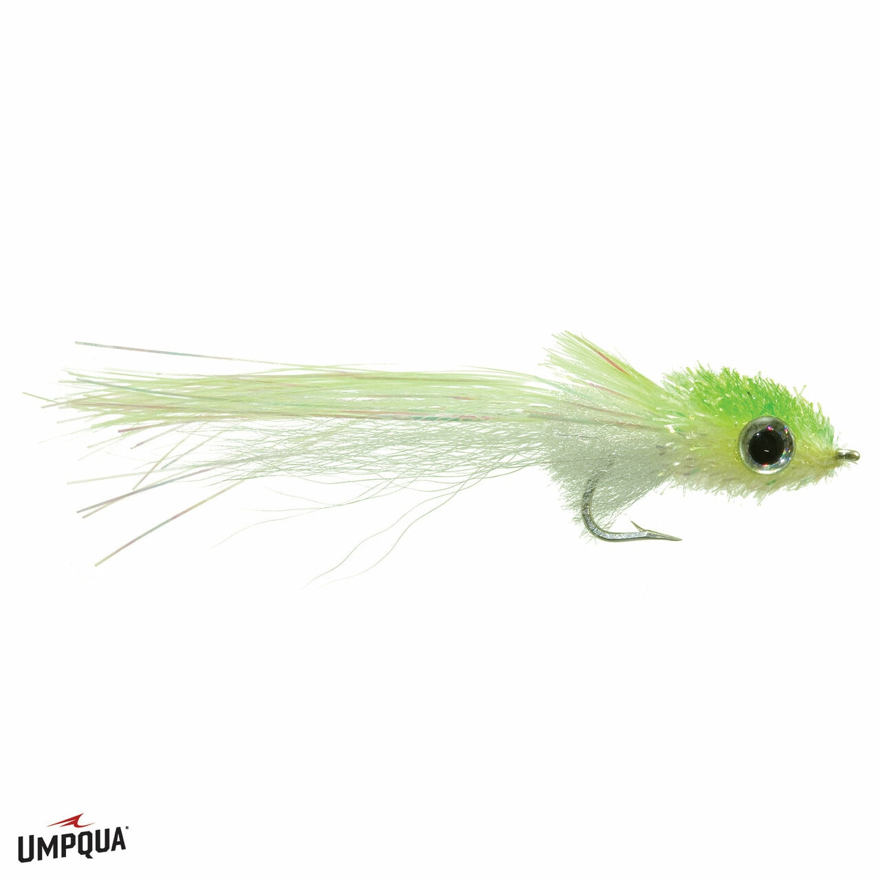 Umpqua Murdich Minnow Fly Chartreuse/White