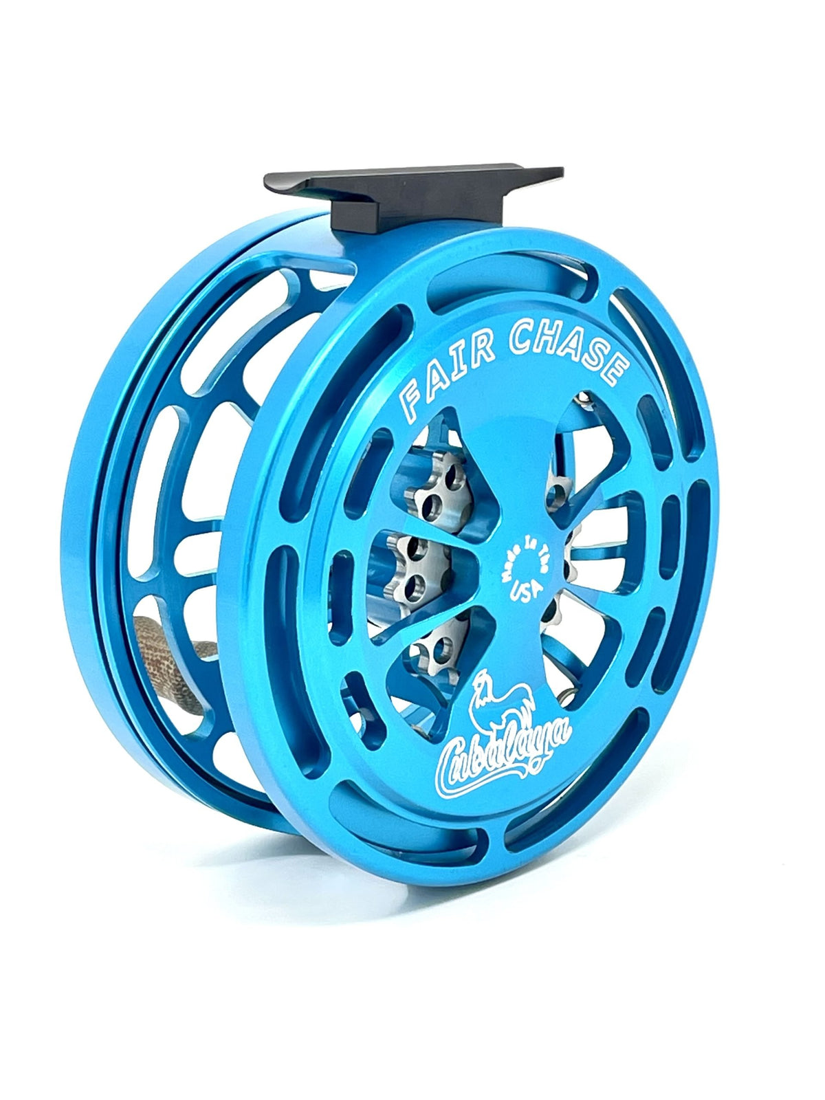 Cubalaya Fair Chase G2 Click Pawl Fly Reel - Blue on Blue