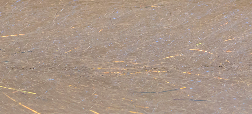 RD Fly Fishing Sculpting Flash Fibre Brush Silver Grey