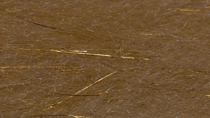 RD Fly Fishing Sculpting Flash Fibre Brush TAN