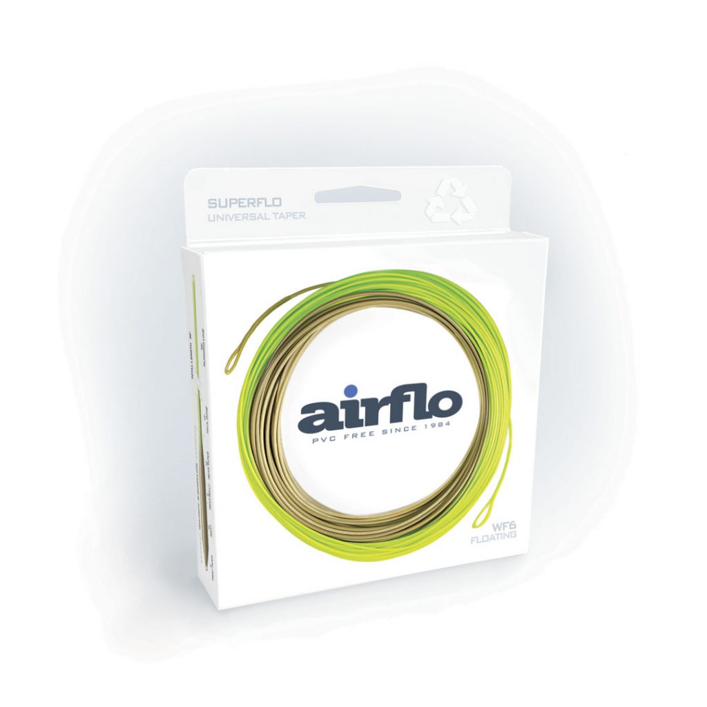 Airflo Superflo Universal Fly Line Moss Olive/Chartreuse
