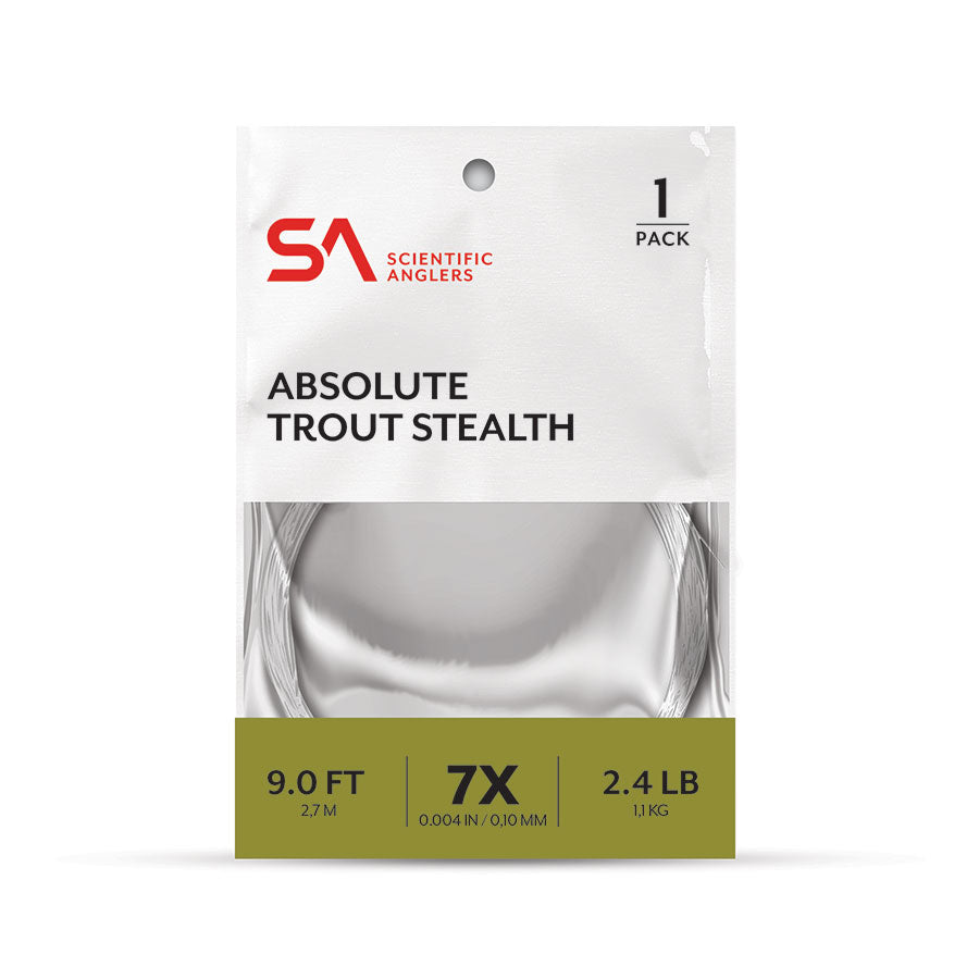 Scientific Anglers Absolute Trout Stealth Leaders