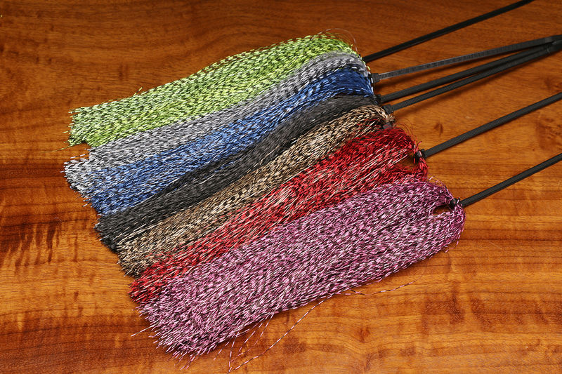 Hareline Micro Barred Voodoo Fibers 