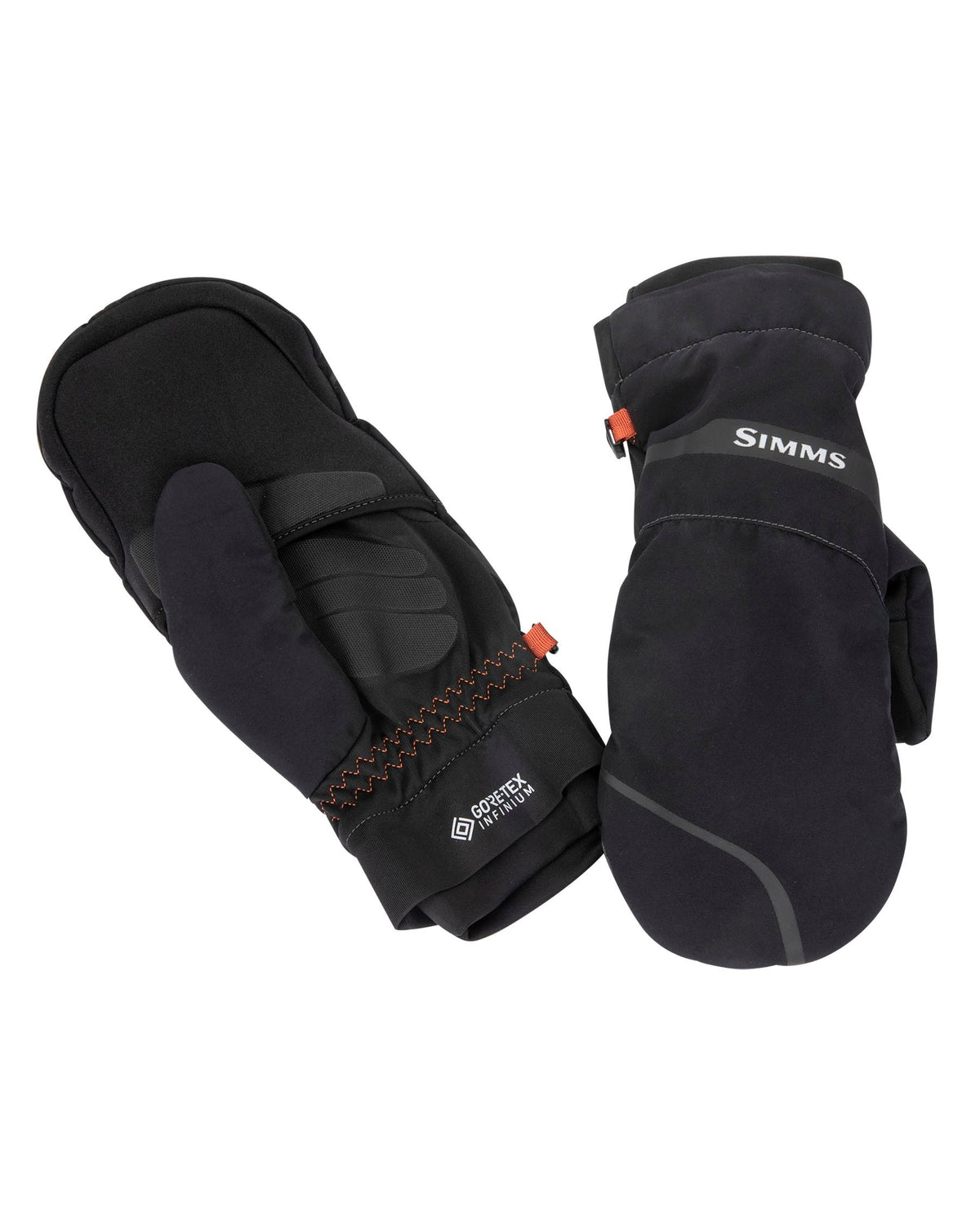 Simms Gore Tex Exstream Foldover Mitt Black