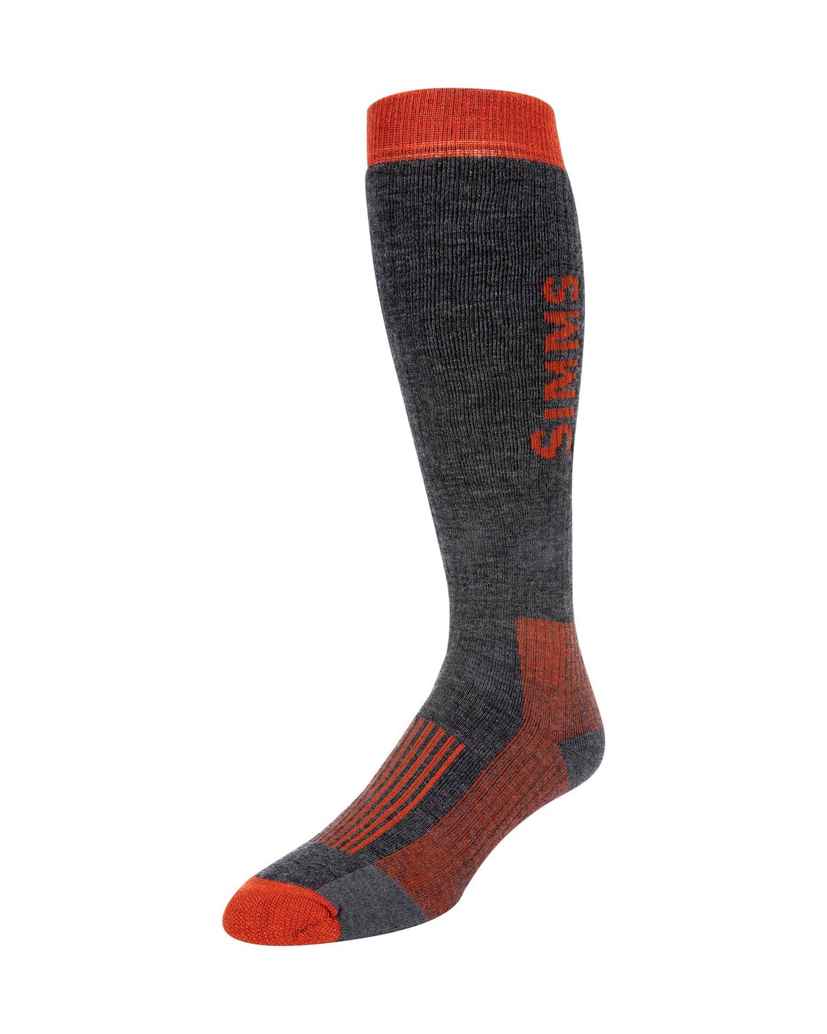 Simms Merino Midweight OTC Sock Carbon
