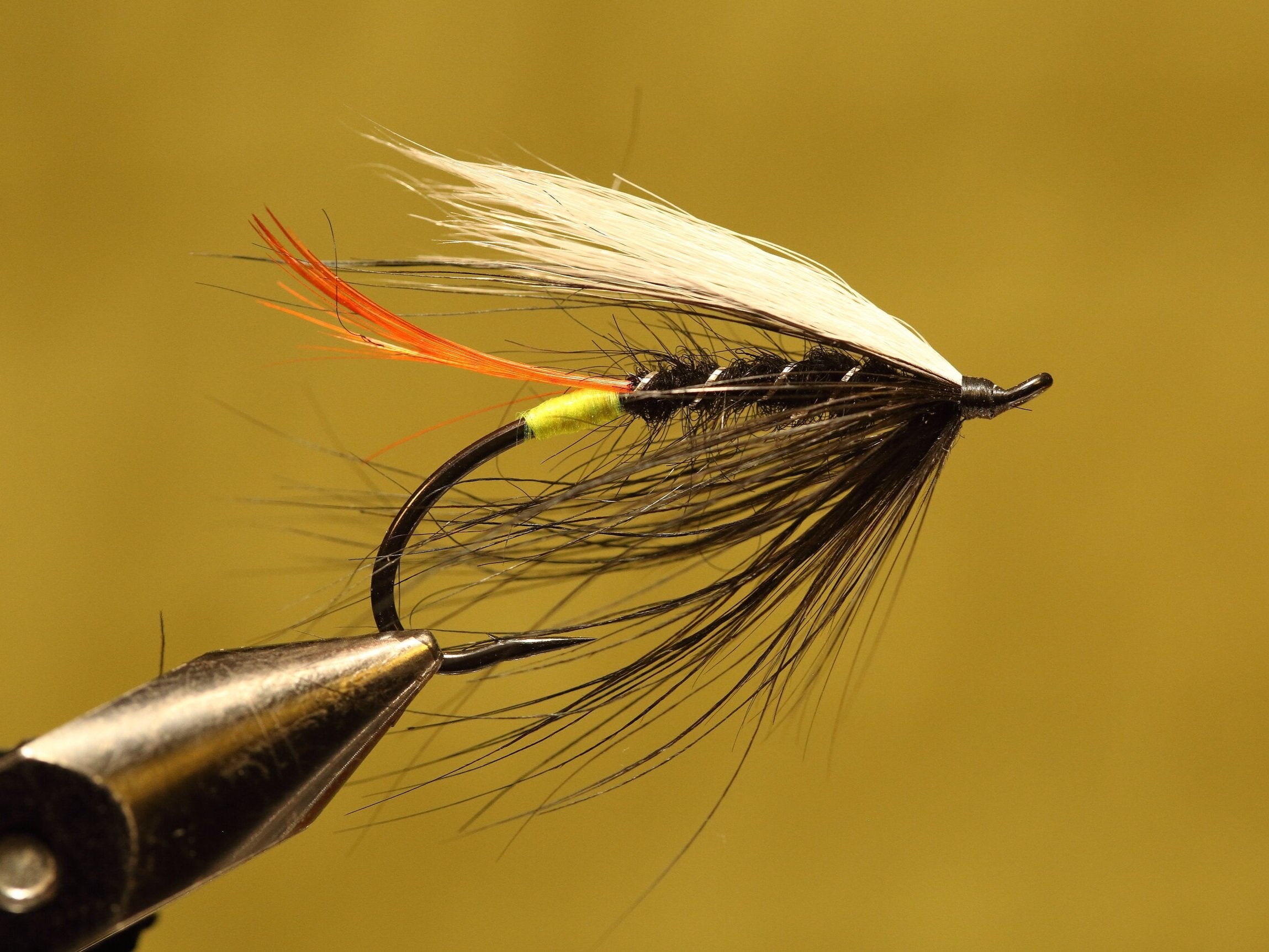 FLY FISHING FLIES - Classic SPAWNING FLAME STEELHEAD Fly size #4 (6 pcs.)