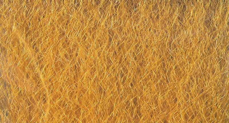 Fuzzy Fiber Golden Brown