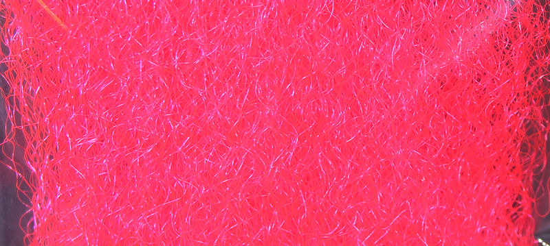 Fuzzy Fiber Fluorescent Pink
