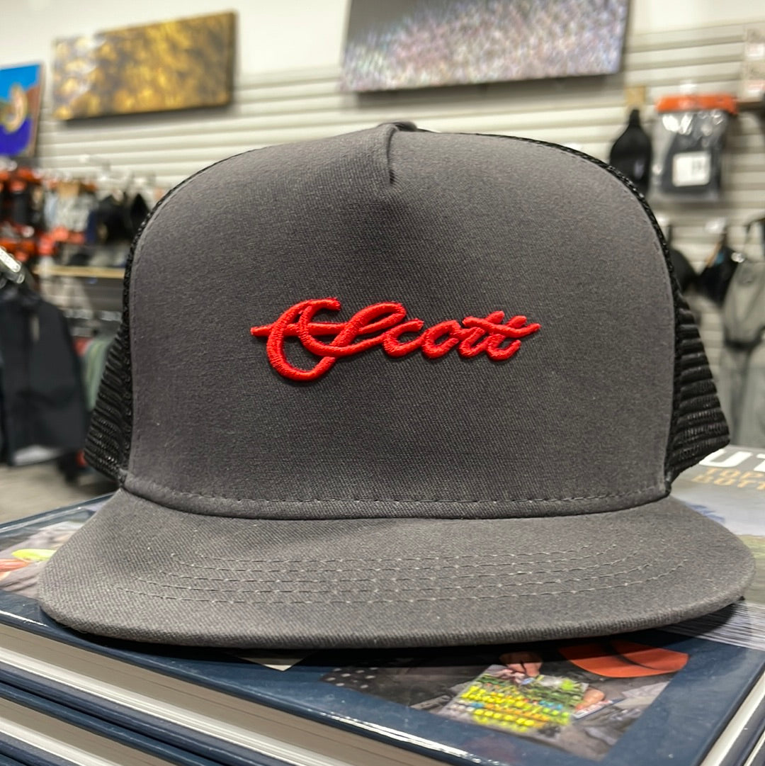 Scott Charcoal/Black Flat Brim