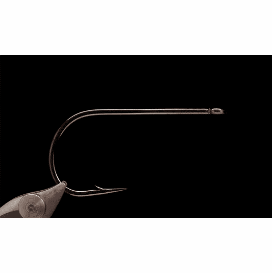 Daiichi Hooks 1182 - Standard Dry Fly Hook, Mini Barb, Crystal Finish
