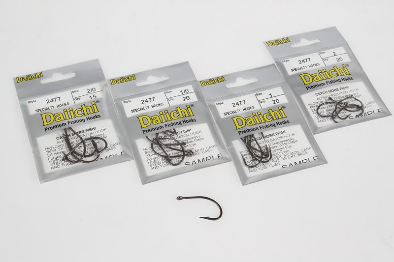 daiichi premium fishing hooks Daiichi 2477 Alpha Predator Hook 1