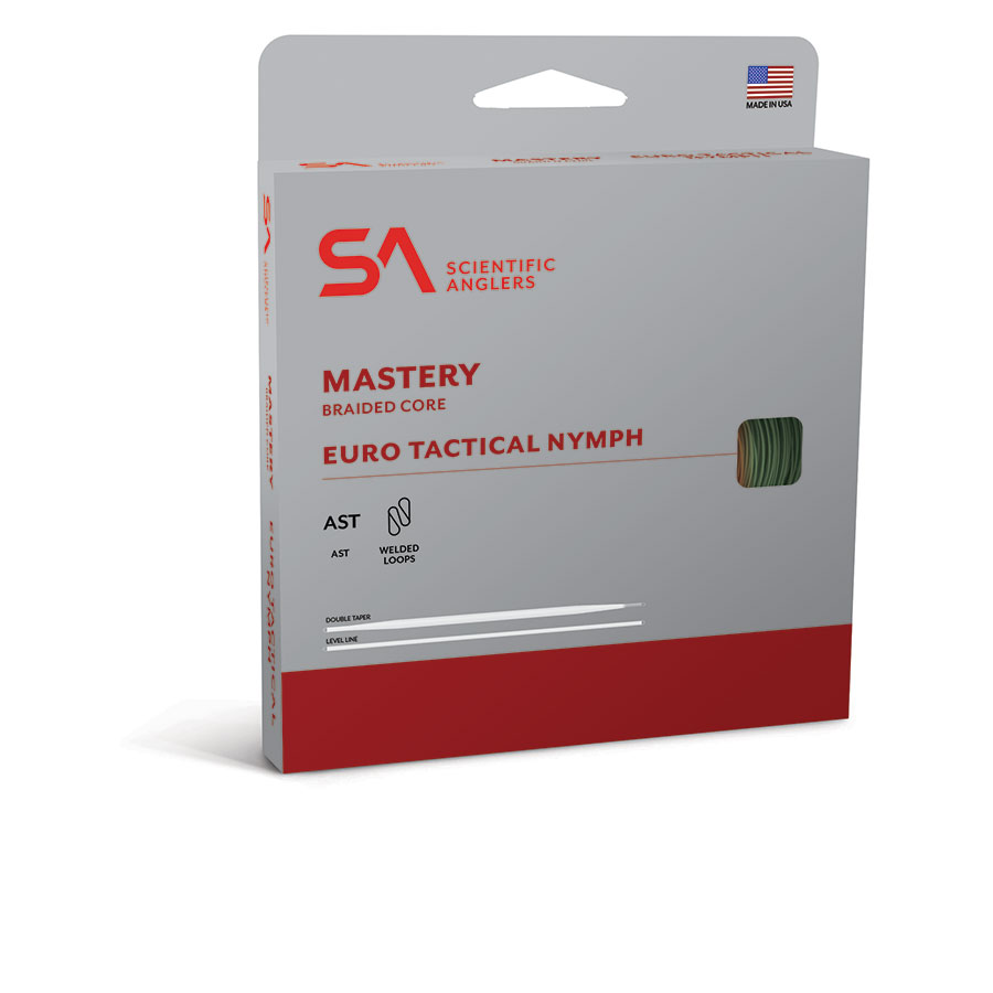 Scientific Anglers Euro Nymph Braided Core Level MASTERY COMPETITION (.022" Diameter)