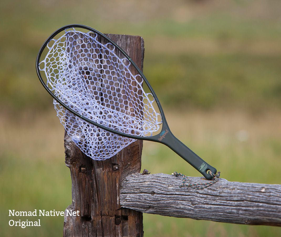 Fishpond Nomad Native Net - Original On Fence