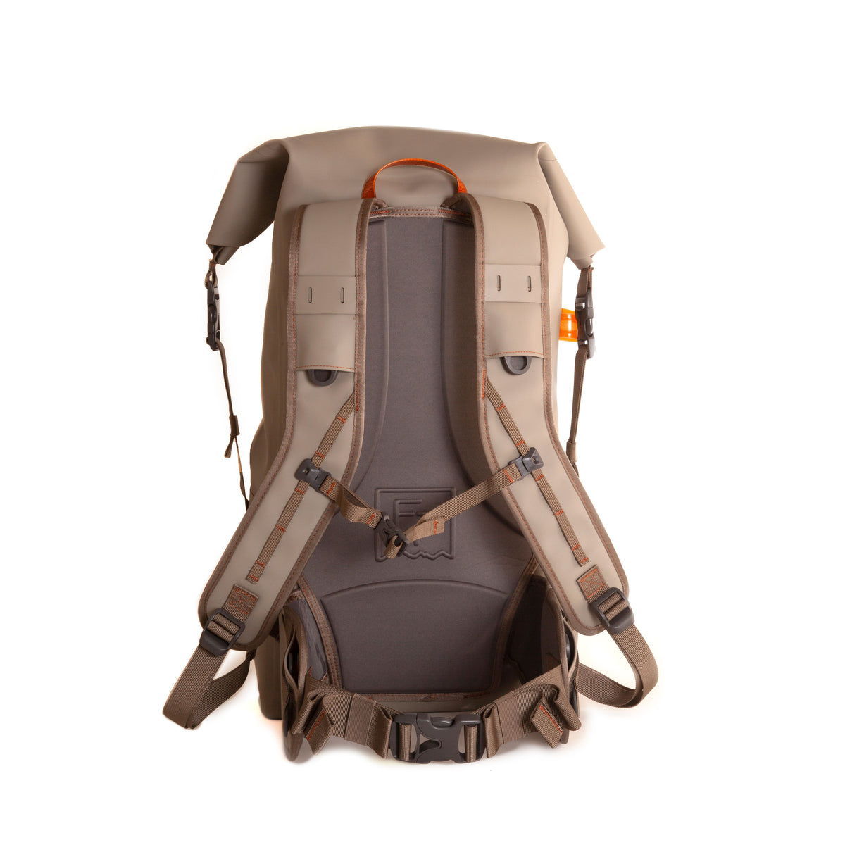 Fishpond Wind River Roll-Top Backpack - Eco Shale Front View