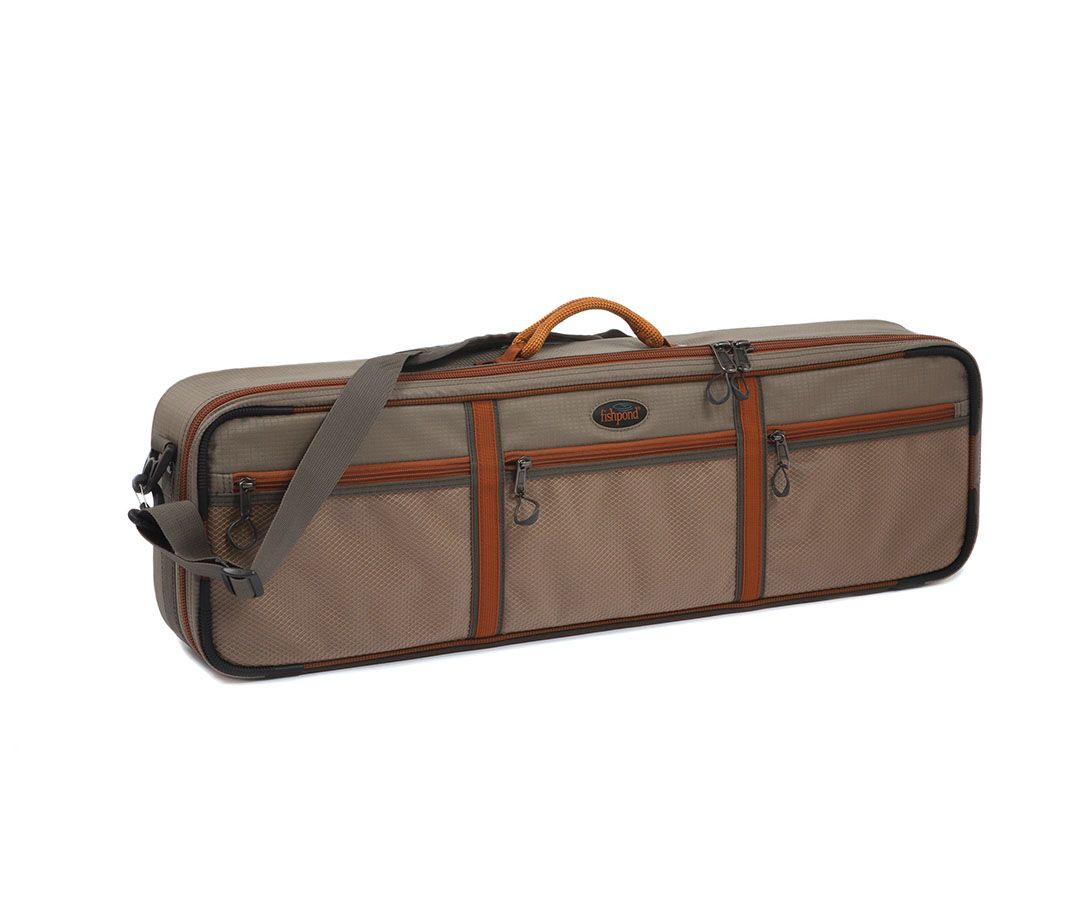 Fishpond Dakota Carry-On Rod &amp; Reel Case - Granite Front View