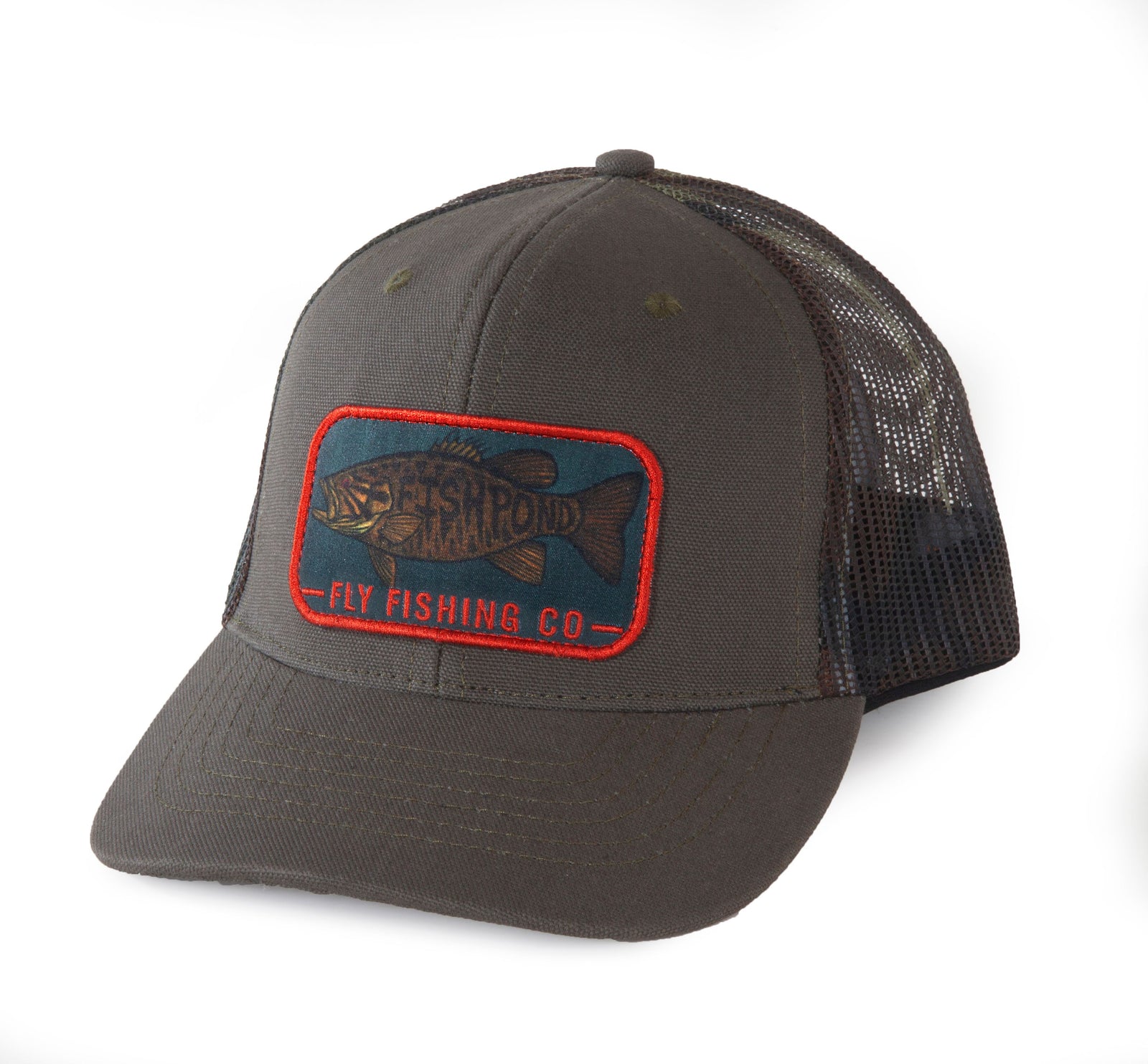 Big Sky Anglers Mountain Trout Logo Dope Rope Hat - Celtic/Black