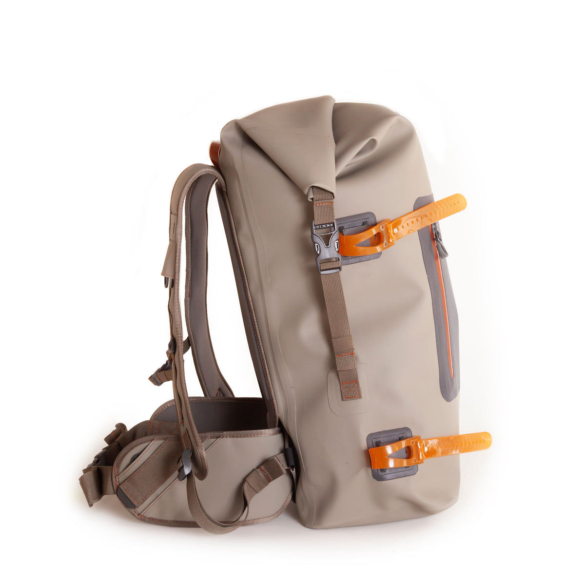 Fishpond Wind River Roll-Top Backpack - Eco Shale Side View
