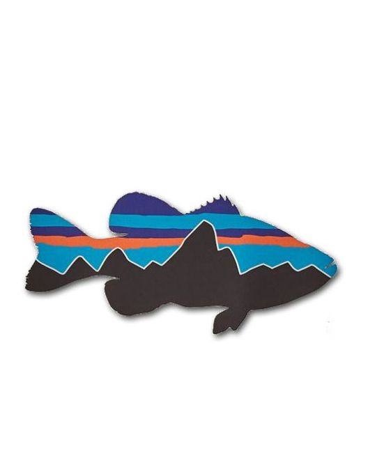 Patagonia Fitzroy Smallmouth Bass Sticker