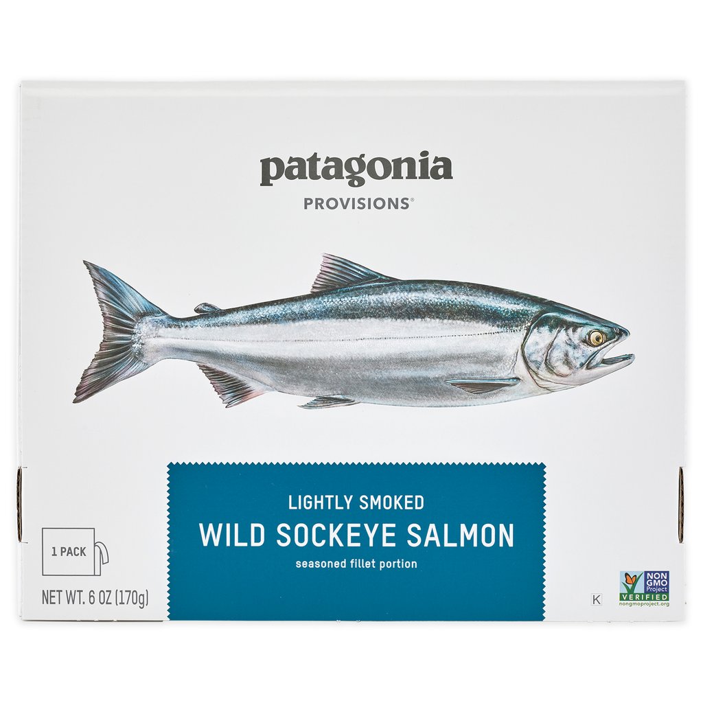 Patagonia Provisions Wild Sockeye Salmon Lightly Smoked