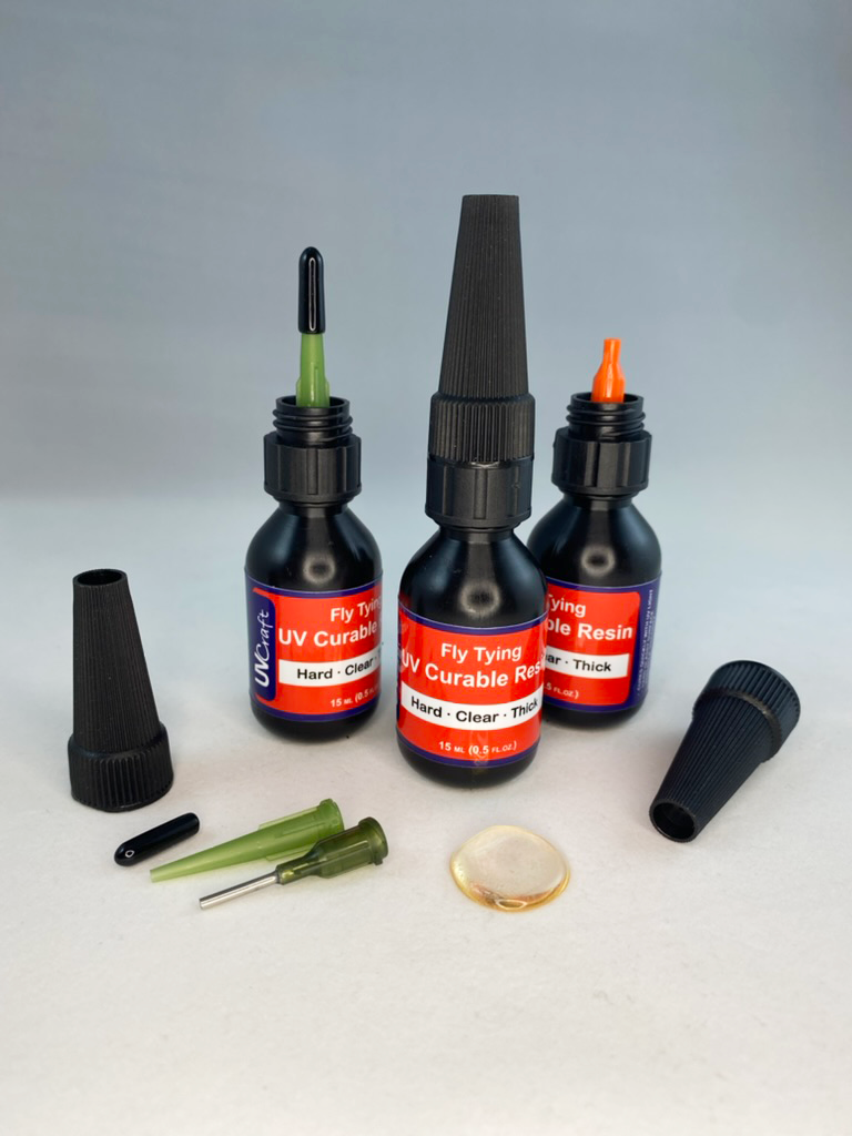 Hard - Clear - Thick UV Resin - 1/2oz