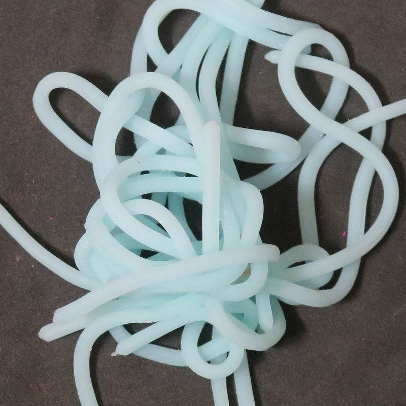 Hareline Squirmy Wormies Neon Glo