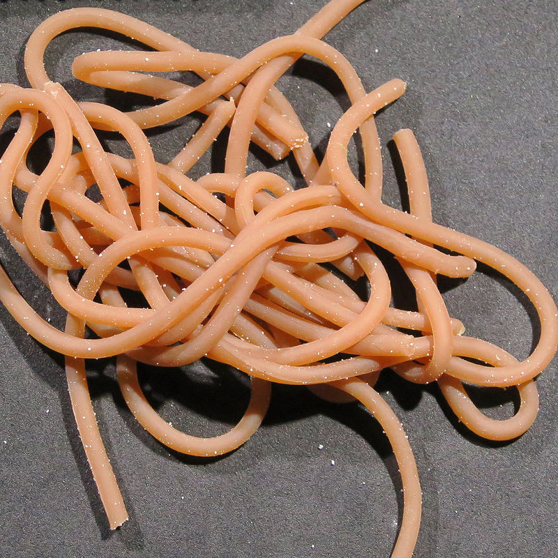 Hareline Squirmy Wormies Earthworm Tan