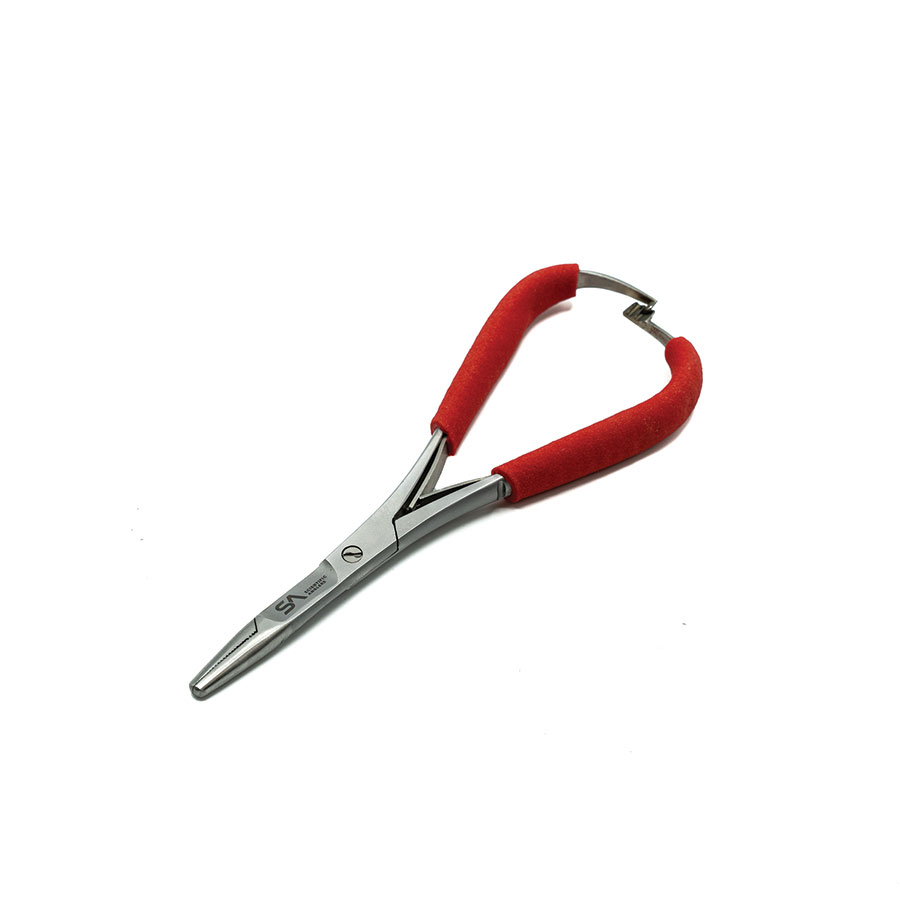 Scientific Anglers Tailout Mitten Scissor Clamp with Red Grip