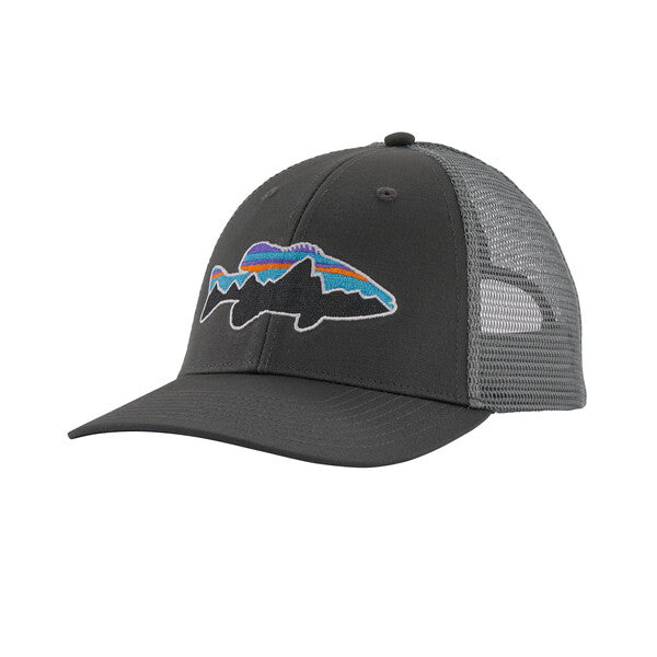 Patagonia Fitz Roy Smallmouth LoPro Trucker Hat Forge Grey