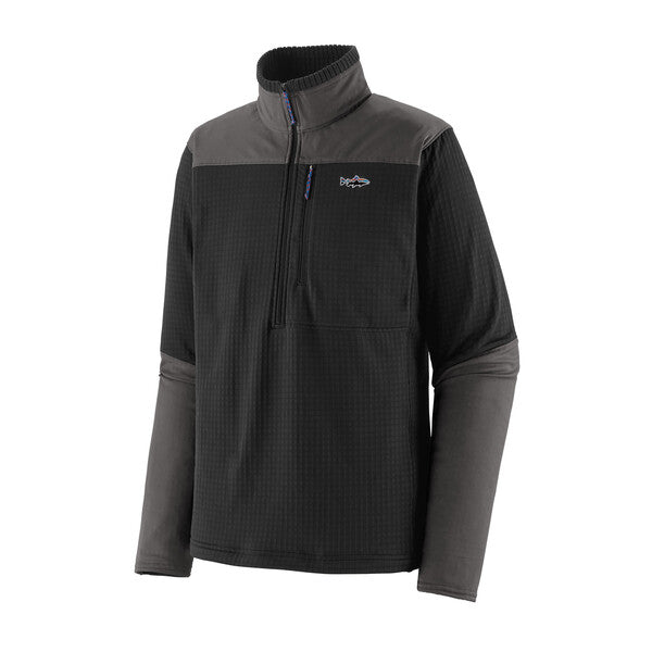 Patagonia Long-Sleeved R1 Fitz Roy 1/4 Zip