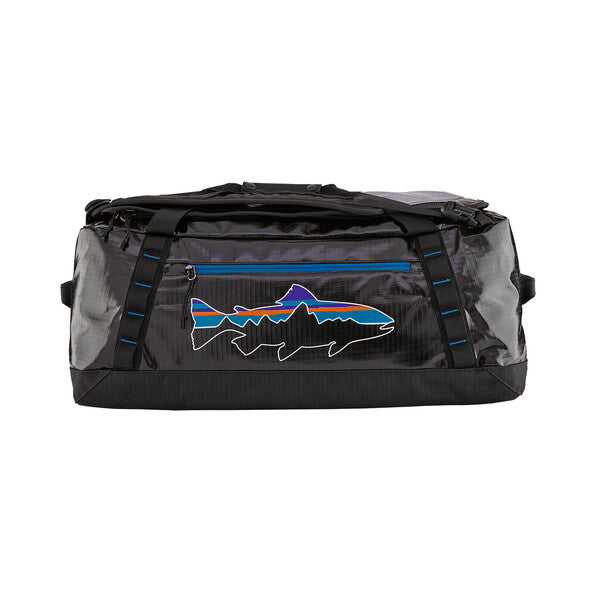 Patagonia Black Hole Duffel 55L Black w/Fitz Trout